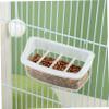 HEMOTON Bird Feeder for Parrots and Cockatiels view 3