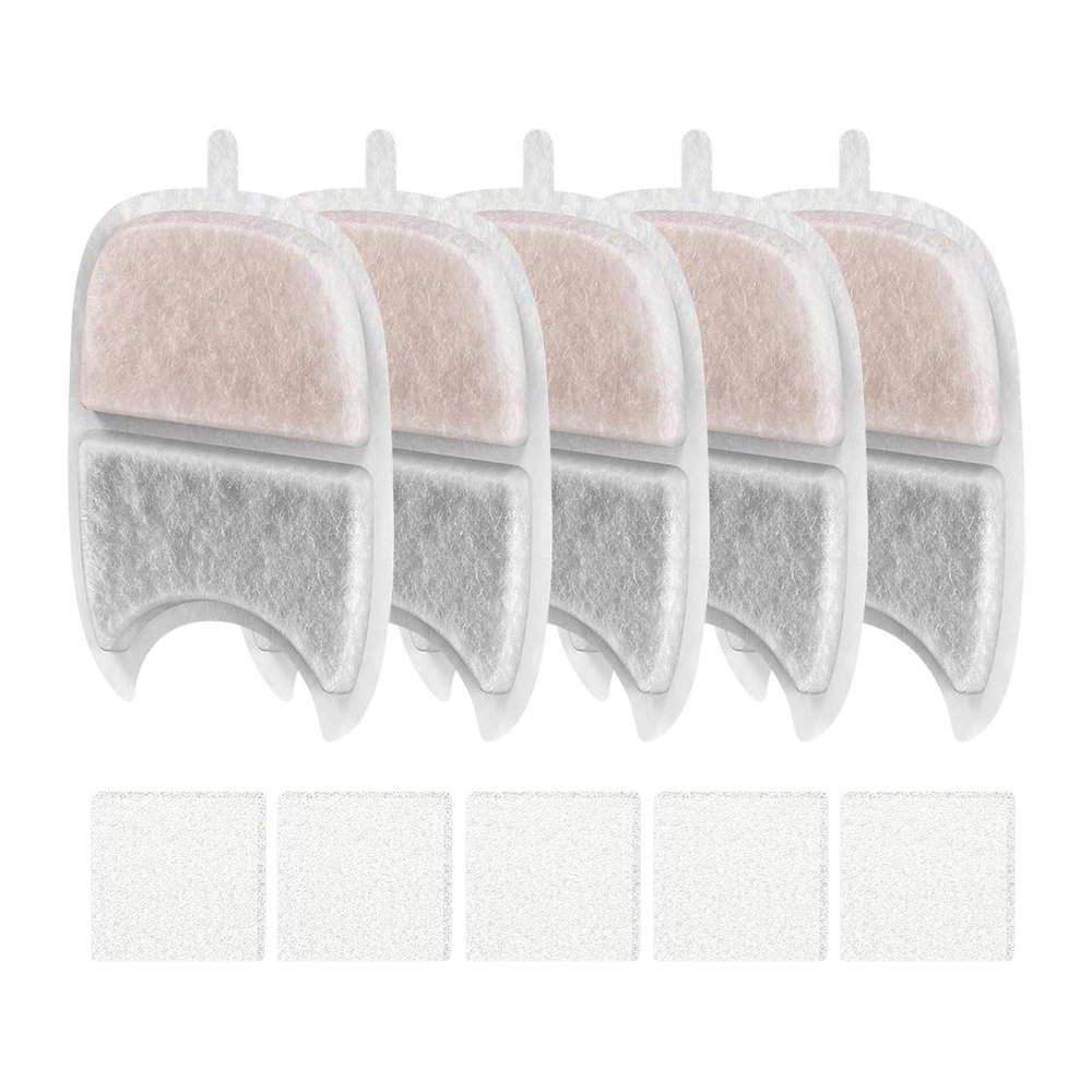 Cat Fountain Filter - 5x Rechargeable Filters