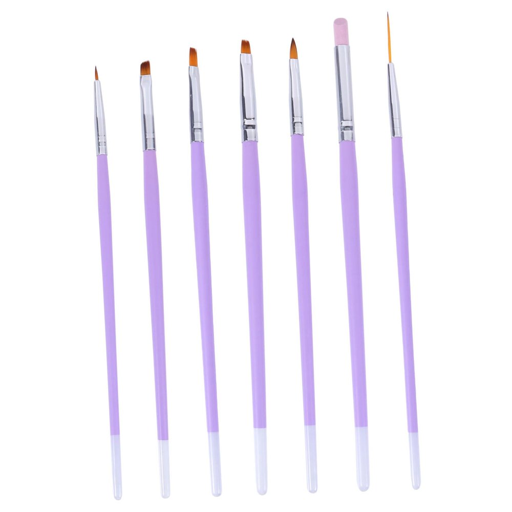 DEARMAMY 7-Piece Long-Lasting Nail Art Brush Set