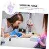 DEARMAMY 7-Piece Long-Lasting Nail Art Brush Set view 3