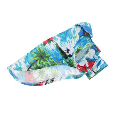 EXAOMBLE Hawaiian Dog Shirt for Travel and Parties