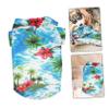 EXAOMBLE Hawaiian Dog Shirt for Travel and Parties view 4