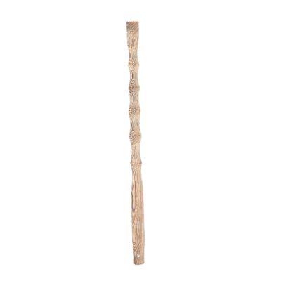 SHERCHPRY 4-Piece Wooden Back Scratcher Set, 46 cm, Light Brown