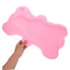 HAMPPLIES Bath Mat for Newborns, Non-Slip PU Foam, Bathtub view 3