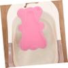 HAMPPLIES Bath Mat for Newborns, Non-Slip PU Foam, Bathtub view 4