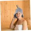 4-Pack Felt Sauna Hats, Water-Absorbent, for Bath and Sauna view 3