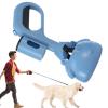 Durable Poop Scooper with Bag Attachment, Easy-Clean Cat Litter Shovel view 1