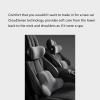 Ydxlcsyy Car Seat Headrest Neck Pillow and Lumbar Support Set for Mercedes-Benz GLC Coupé C254 GLC260 300, B-Coffee view 4