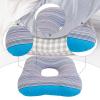 Harilla Donut Cushion for Coccyx, 40 cm, Bed and Chair Seat Cushion, Blue view 3