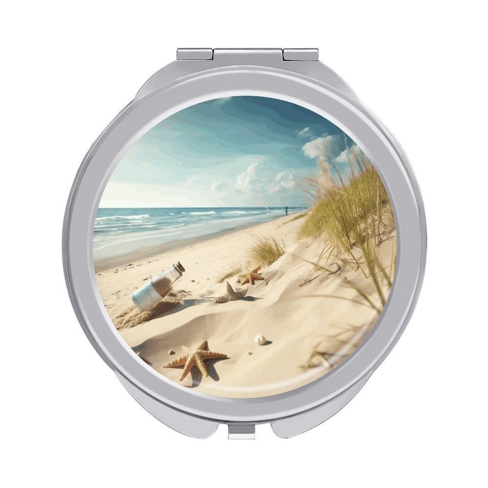 NVUQCKWZ Portable Folding Makeup Mirror