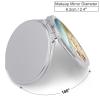 NVUQCKWZ Portable Folding Makeup Mirror view 2
