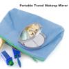 NVUQCKWZ Portable Folding Makeup Mirror view 3