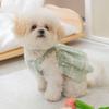 Grid Print Dog Dress Summer view 3