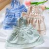 Grid Print Dog Dress Summer view 4