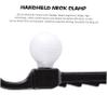 Portable Manual Neck Massager, PP and TPR, Black view 4