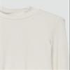 s.Oliver Junior Girls' Long-Sleeve Shirt, Ribbed Fabric, Stand Collar, Slim Fit view 4