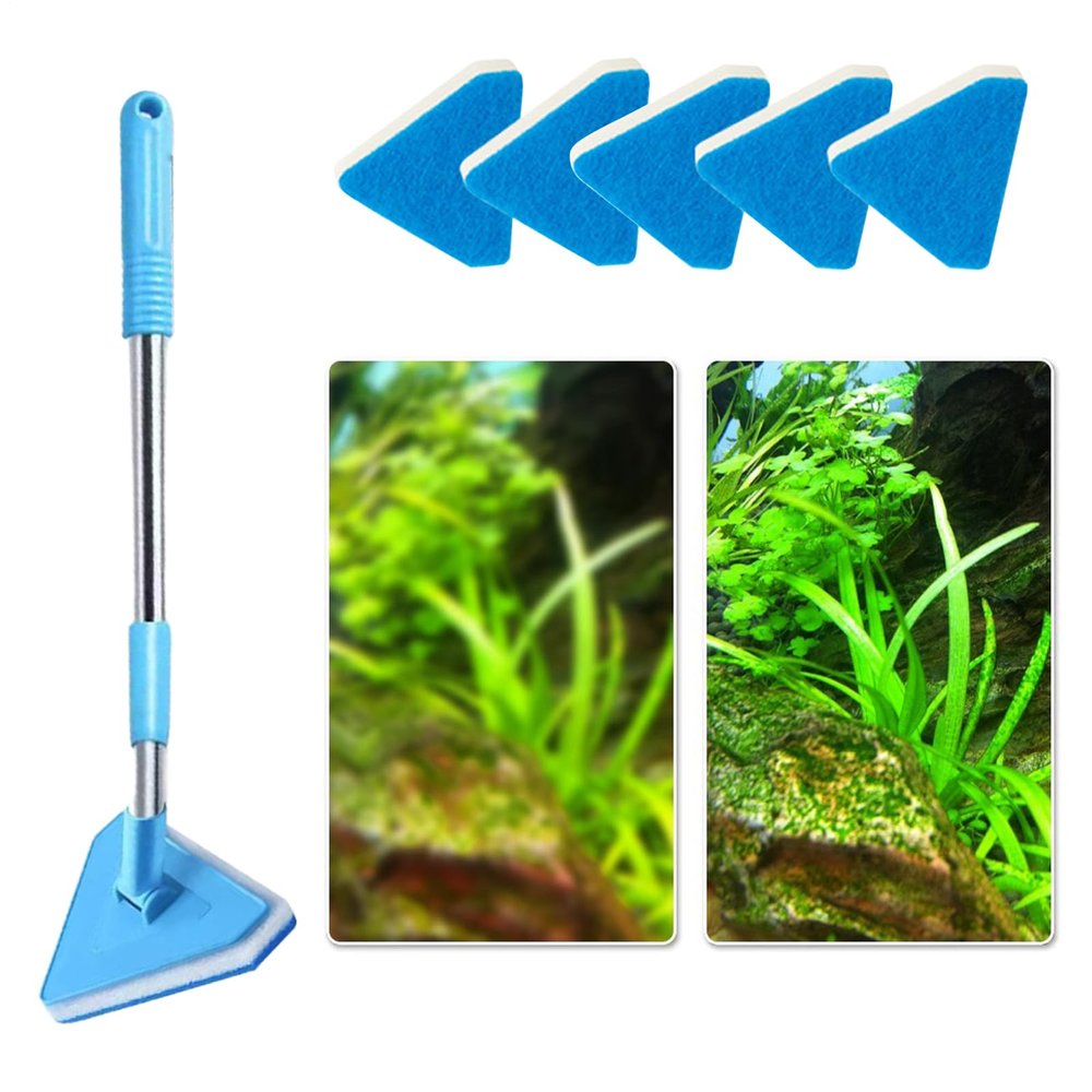 Aquarium Cleaning Sponge Scraper Hand Tool