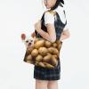 Potato-Print Pet Shoulder Carrier for Small Dogs and Cats view 2