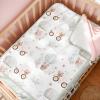70 x 50 cm Waterproof Reusable Changing Mat, Washable Cotton, Breathable view 3