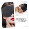 3D Black Memory Foam Sleep Mask, Breathable and Portable view 3