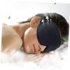 3D Black Memory Foam Sleep Mask, Breathable and Portable view 4