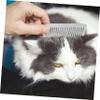 VICASKY Polished Aluminum Pet Comb for Cats view 4