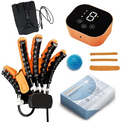 XNKLPY Rehabilitation Robot Glove Finger Trainer, 19 Levels, Right Hand XL