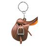 Mini Saddle Ornament - Acrylic Keychain view 1
