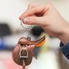 Mini Saddle Ornament - Acrylic Keychain view 3