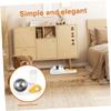 VILLFUL White 2-in-1 Dry Food Dispenser for Cats and Dogs, Plastic Food and Water Dispenser, Easy to Fill view 4