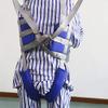 Patient Lift Belt, Supported Walking Belt for People with Walking Disabilities, Medical Standing Support Belt, Crane Not Included (Blue) view 2