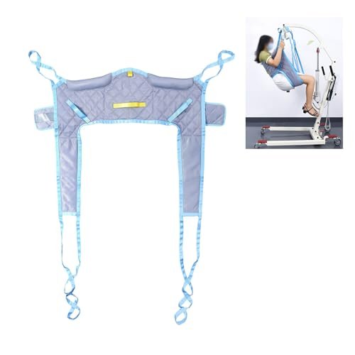 Full-Body Patient Lift Sling, Toileting and Split-Leg Shower Sling