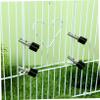 PartyKindom 20 Pack Safety Clips for Bird Cages view 4