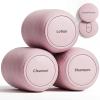 Trimcoo Leakproof Travel Toiletry Containers, TSA-Approved PLA, Pink, 3-Pack, 60 mL view 1