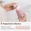 Trimcoo Leakproof Travel Toiletry Containers, TSA-Approved PLA, Pink, 3-Pack, 60 mL view 4