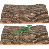 PartyKindom 2-Pack Climbing Bark for Reptiles view 1