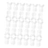 WRITWAA Y-Shaped Eyelash Brushes, 30-Piece Plastic Makeup Tool Set view 1
