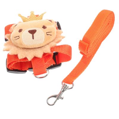 FONDOTIN Adjustable Rabbit Harness with Leash - Orange