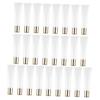 BATHVEVE 25-Piece 15 ml Transparent Plastic Lip Balm Tubes view 1