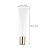 BATHVEVE 25-Piece 15 ml Transparent Plastic Lip Balm Tubes view 3