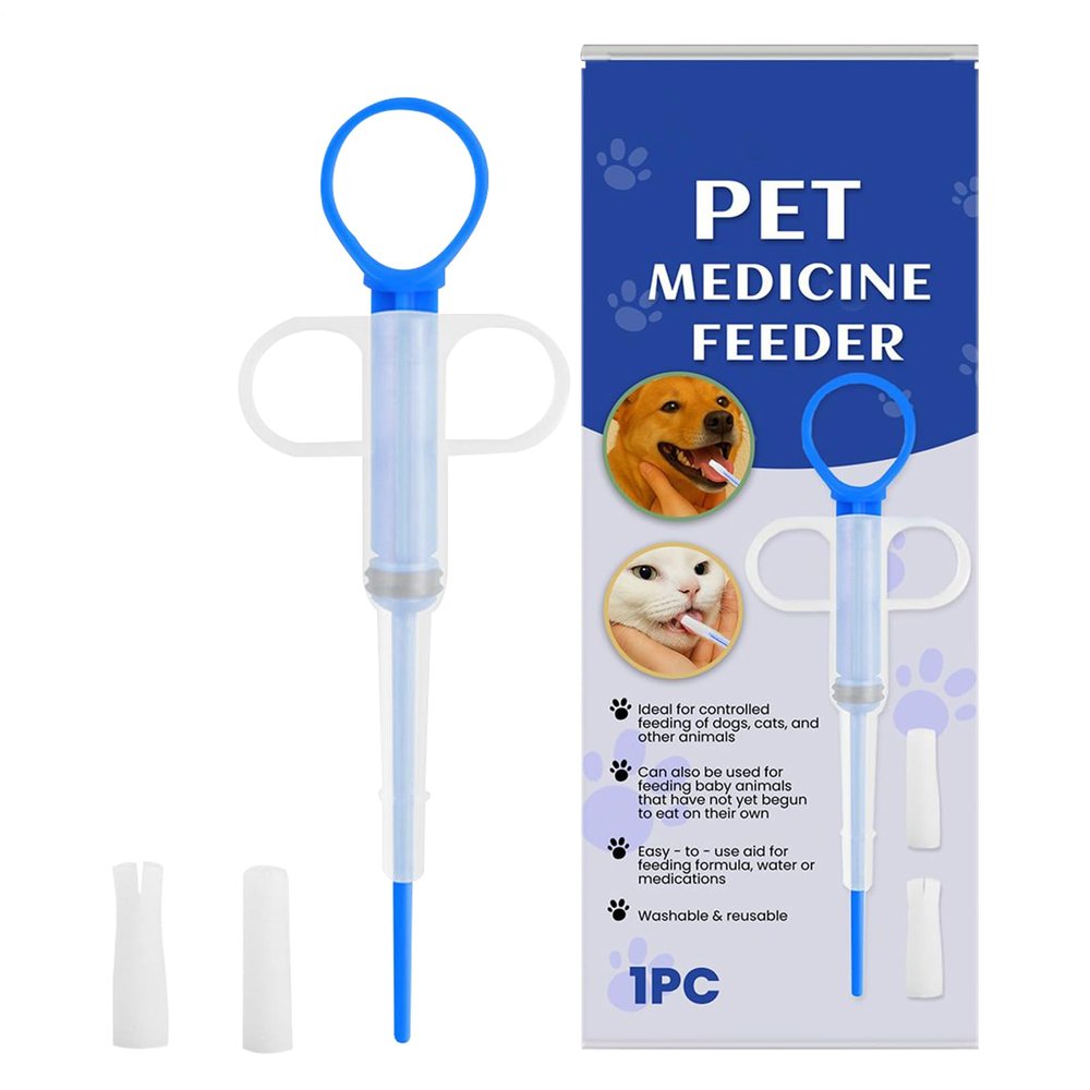 Pill Dispenser for Dogs - Tablet Administer for Small Cats & Dogs