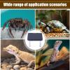 Basking Rock Hideout for Bearded Dragons and Reptiles with Acrylic Stand view 4