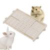 Hamster Hideout, Recessed Hideaway for Small Animals, Expandable Cage Accessory for Lying, Standing and Resting, Anti-Boredom House for Hamsters view 1