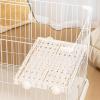 Hamster Hideout, Recessed Hideaway for Small Animals, Expandable Cage Accessory for Lying, Standing and Resting, Anti-Boredom House for Hamsters view 3