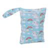 CFTGIW Double-Zipper Wet/Dry Diaper Bag, Rainbow Horse view 1