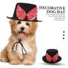 VILLFUL Adjustable Dog Hat for Puppies and Cats, Party Costume Hat with Delicate Texture view 2