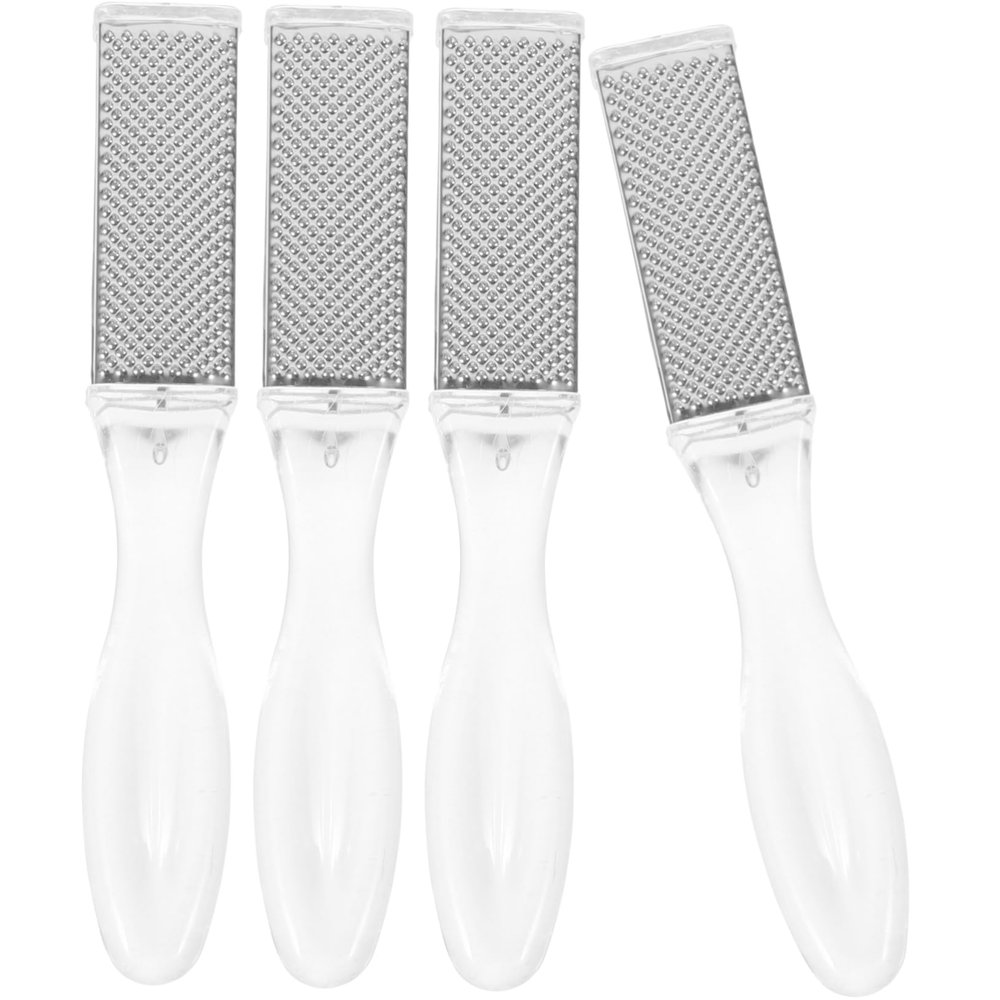 Foot Files, 4 Pieces, ABS and Stainless Steel