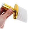 Neck Hair Brushes, 2-Piece Set, Plastic, Gold view 2