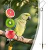 Stainless Steel Bird Fruit Holder Foraging Toy view 3