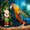Stainless Steel Bird Fruit Holder for Foraging view 3